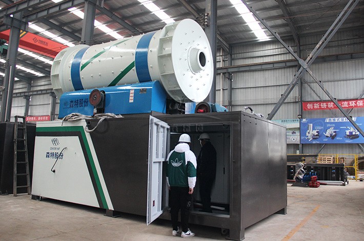 土壤淋洗修復(fù)設(shè)備生產(chǎn)車間