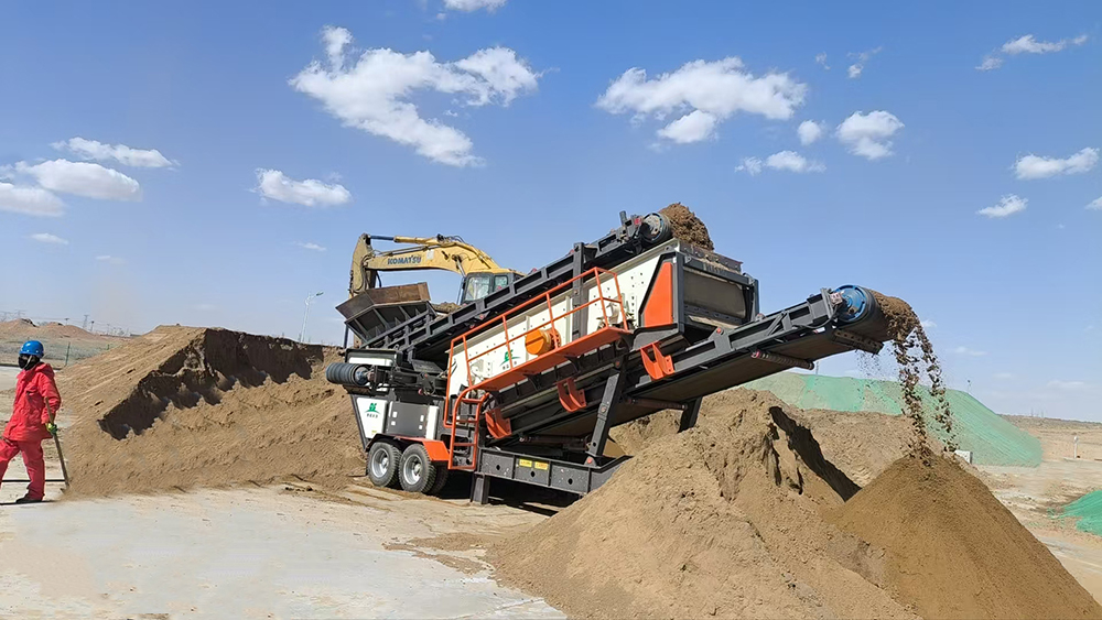 DS移動(dòng)篩分車(chē)